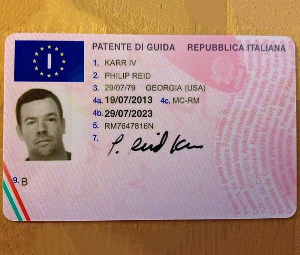 italian-driver-license Italian Driver License