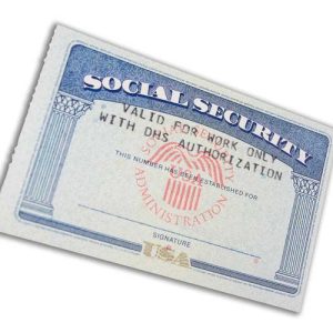 Social Security card