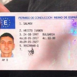 Spain Driver License