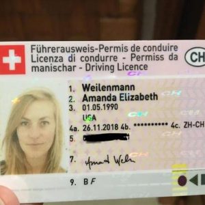 Swiss Driver License