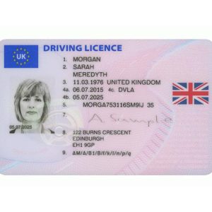 UK Driver License